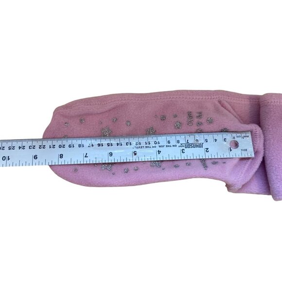 Looney Tunes Fleece Slipper Socks With Tweety Bird & Silver Stars pink girl - Picture 10 of 11